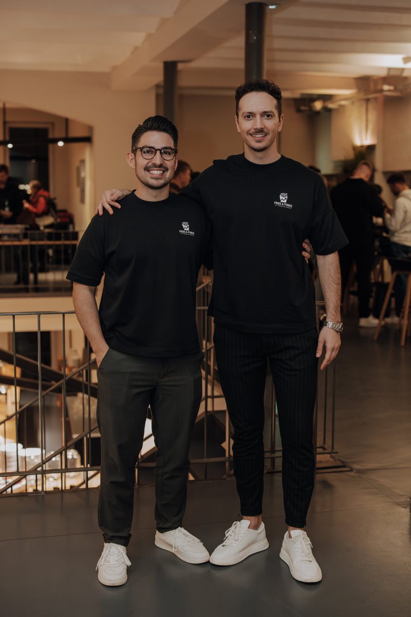 David und Basti beim Seminarabend